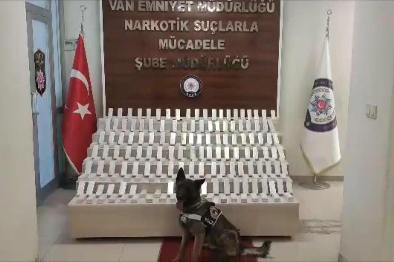 Van’da 66 kilogram eroin ele geçirildi, bir kişi tutuklandı